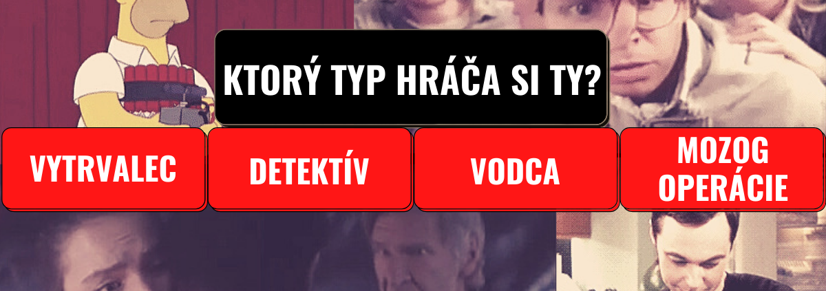 Typy hráčov v escape room